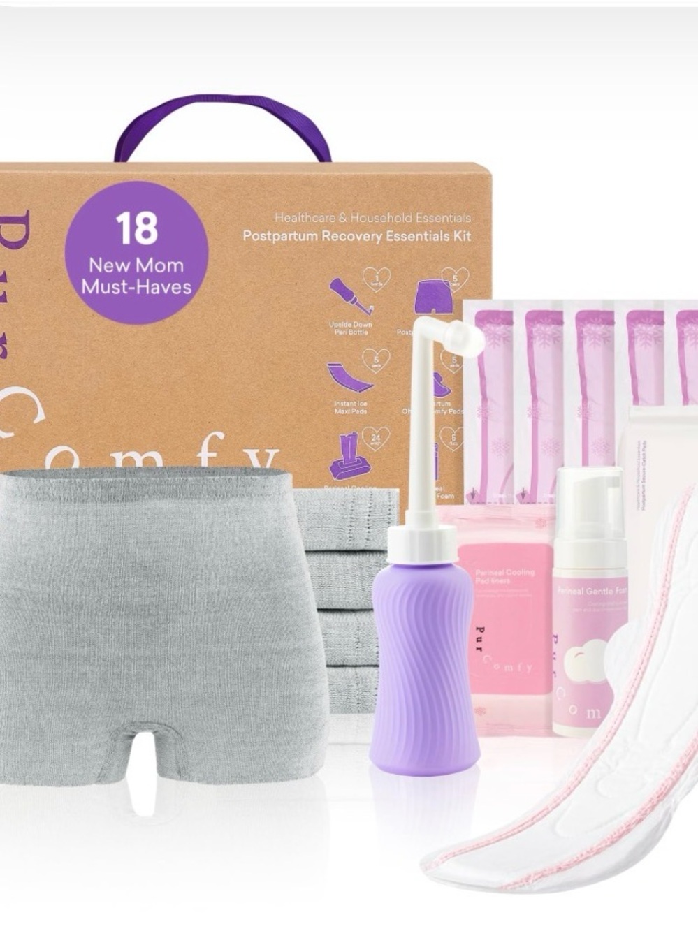 Postpartum Recovery Essentials Kit -